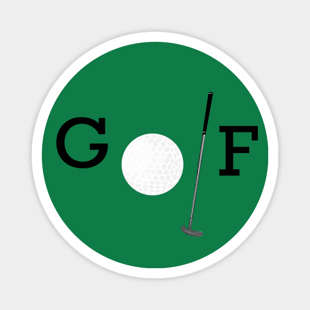 GOLF Magnet by kristinbell